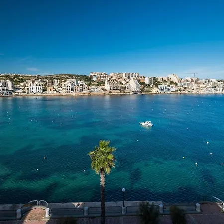 Apartment Blue Harbour 1 Seafront Holiday 2-bedroom With Terrace St Pauls Bay