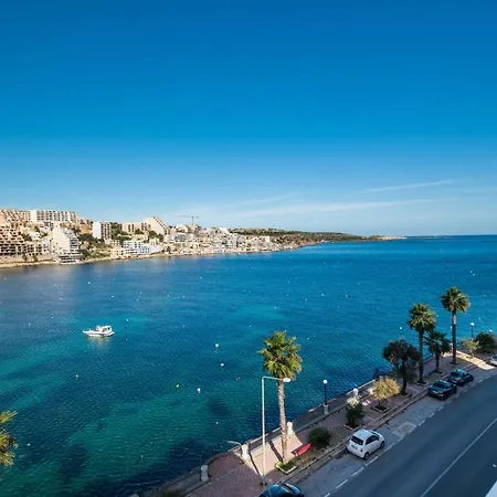 Apartamento Blue Harbour 1 Seafront Holiday 2-bedroom With Terrace St Pauls Bay St Paul's Bay